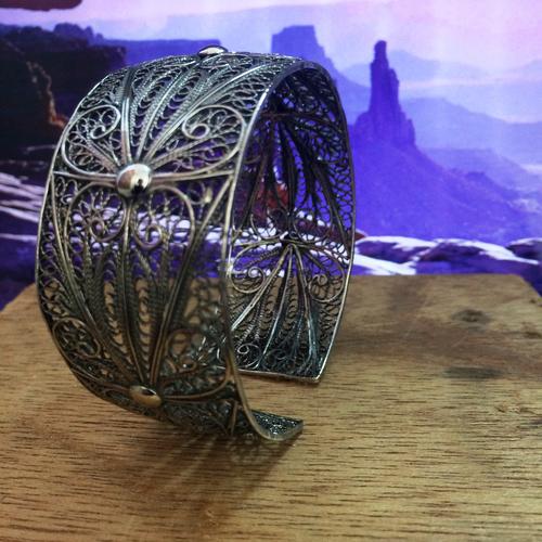 Foto Produk Gelang Etnik Krawangan warna Perak Bakar (BRBK1) dari WK Collection