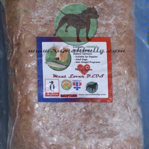Foto Produk Dog & Cat Raw Food - MeatLover Plus (Kornet Sapi + Baked Salmon) dari RumahBully