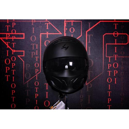 Jual SCORPION EXO COMBAT SOLID BLACK (NOT SHARK RAW AGV NOLAN XLITE HJC) -  Kota Bekasi - Produksi Helmet custom | Tokopedia
