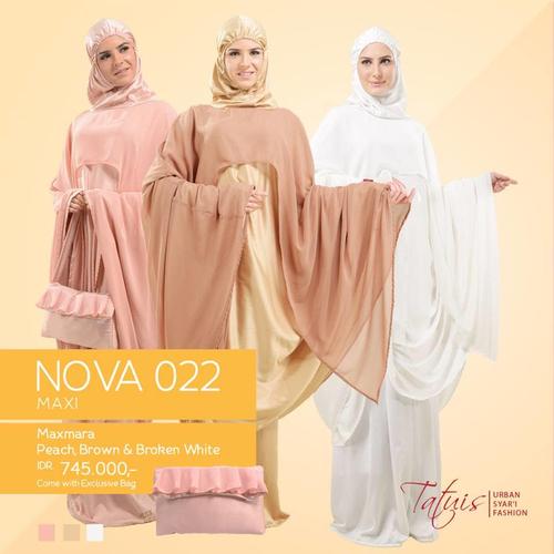 Foto Produk Mukena Premium - Mukena Tatuis Nova 022 - Exclusive Bag dari NNF COLLECTION