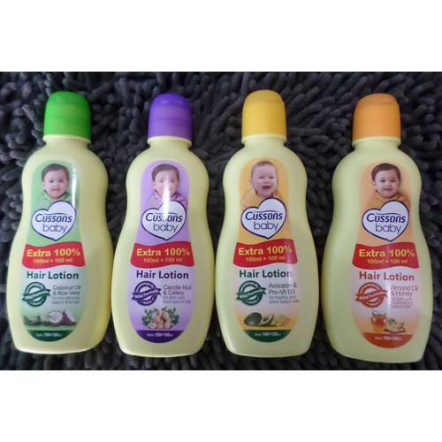 Foto Produk Cussons Baby Hair Lotion Extra 100 ml + 100 ml dari Marine Baby Shop
