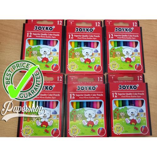 Foto Produk GROSIR!!! Pensil Warna 12 Joyko Kecil CP-S12 Mini dari Paper Shop Jkt