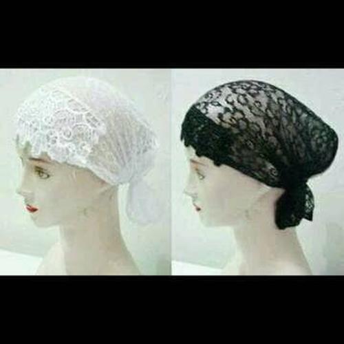 Foto Produk Ciput Ikat Brokat Jaring Panjang Model Lama Buat Jilbab Hijab Kerudung dari Kampung Kerudung