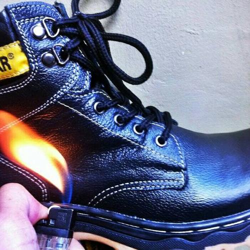 Foto Produk SEPATU CATERPILAR SAFETY KULIT SAPI ASLI + UJUNG BESI dari BAIMSOP