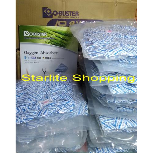 Foto Produk Oxygen Absorber Penyerap Oksigen Pengawet Makanan O-Buster 30cc Grosir dari Starlite Shopping