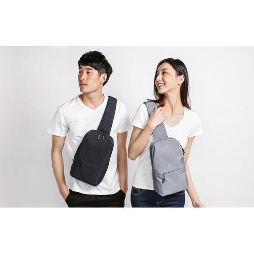 Foto Produk ORIGINAL Tas XIAOMI Crossbody Sling Bag Simple City Backpack - Hitam dari Pasti Original Asli