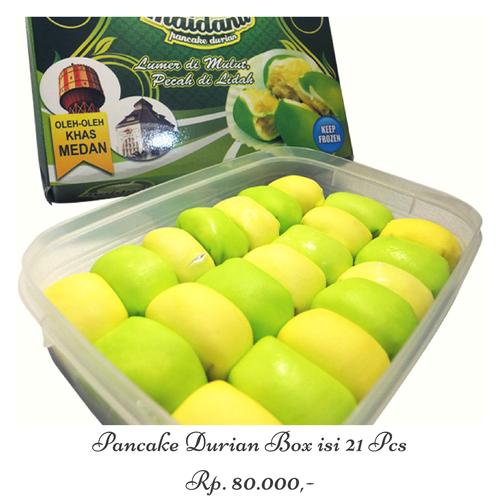 Foto Produk Pancake Durian Maidanii - Mini Size isi 21 Pcs dari DURIAN MAIDANII