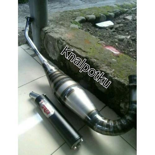 Jual Knalpot R9 Karbon Plat Galvanis Fullsystem Kawasaki Ninja R Dan RR ...