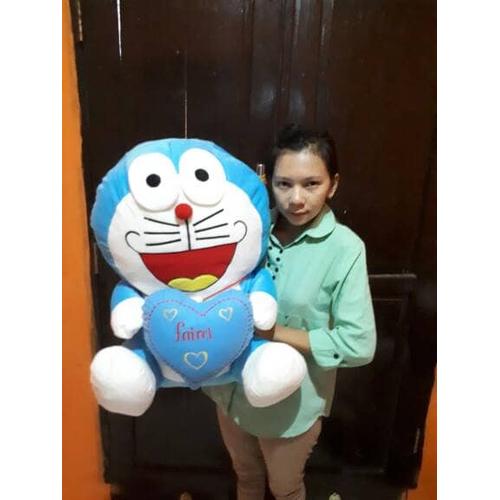 Foto Produk BONEKA DORAEMON JUMBO velboa ukir nama dari luckyzhum.shop