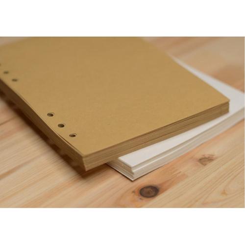 Foto Produk Isi Buku Catatan Binder Kulit Retro Pirate - Vintage - Putih dari Oline Store