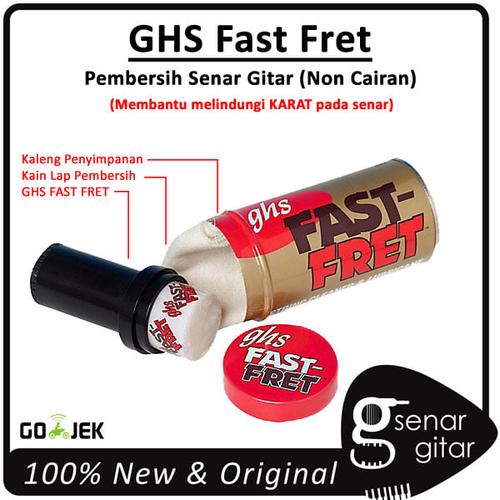 Foto Produk GHS Fast Fret Pembersih Senar dan Fret (Mengurangi Resiko Karat Senar) dari senargitardotnet