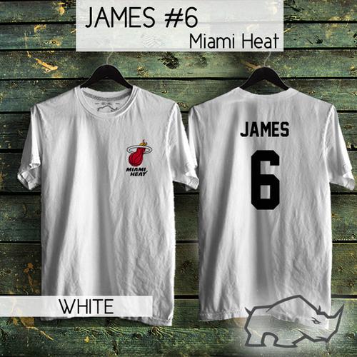 Kaos NBA Basketball Miami Heat Lebron 