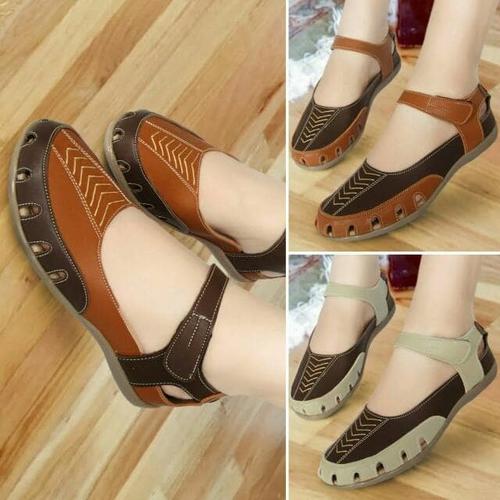 Foto Produk Sepatu Sandal Wanita Flat Mulan 1213 dari DETECTOR