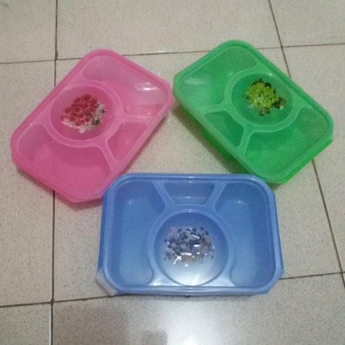 Foto Produk Tempat Makan Plastik Davina / Lunch Box Davina / Kotak Makan Catering dari HM Stationary