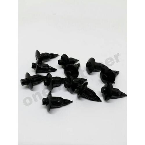 Foto Produk baut kancing klip nmax cbr ninja original rivet body plastik hitam dari ONE_FASTENER