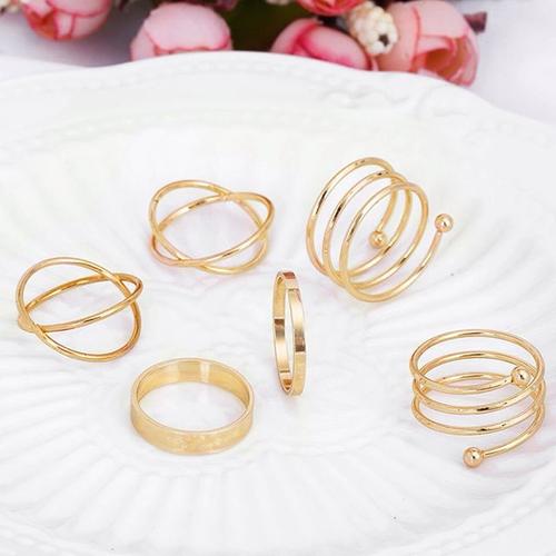 Foto Produk Cincin set big multiple spirals | aksesoris import murah dari Sunset Acc Collection