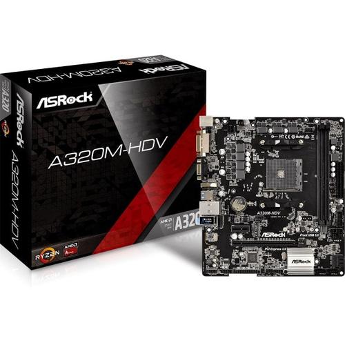 Foto Produk Asrock A320M-HDV (Socket AM4) dari Yoestore