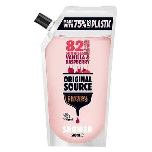Gambar ORIGINAL SOURCE SHOWER GEL VANILLA & RASPBERRY REFIL- 500ML ISI BANYAK dari SAHABAT AYU BEAUTY Jakarta Selatan Tokopedia
