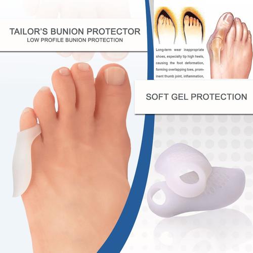 Foto Produk Insoles Silikon Pelindung Kelingking Kaki Silicone Terapi Bunion Insol - Harga 1 Pasang dari kioscasing