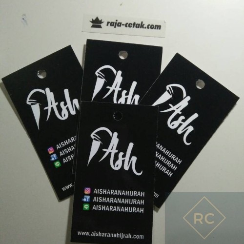 Jual Cetak Hangtag Hang Tag Price Tag Murah Dan Berkualitas Kab Sleman Raja Cetak Tokopedia<script async src=