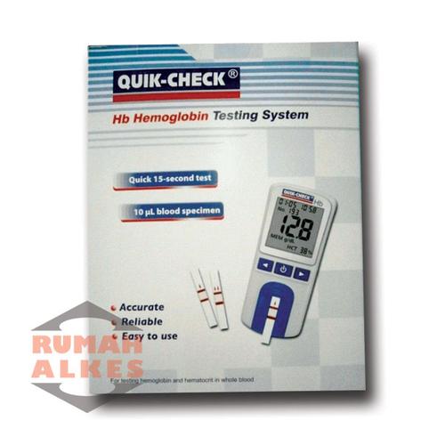 Foto Produk ALAT QUICK CHECK HB HEMOGLOBIN BERGARANSI dari Rumah Alkes Kita