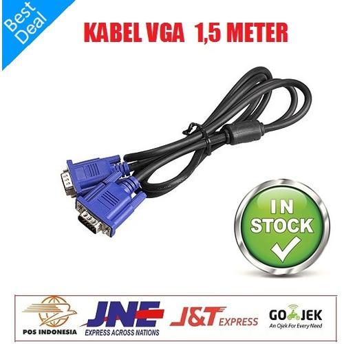 Foto Produk Kabel Vga 1.5 M kwalitas bagus dari Finel Computer Bintaro