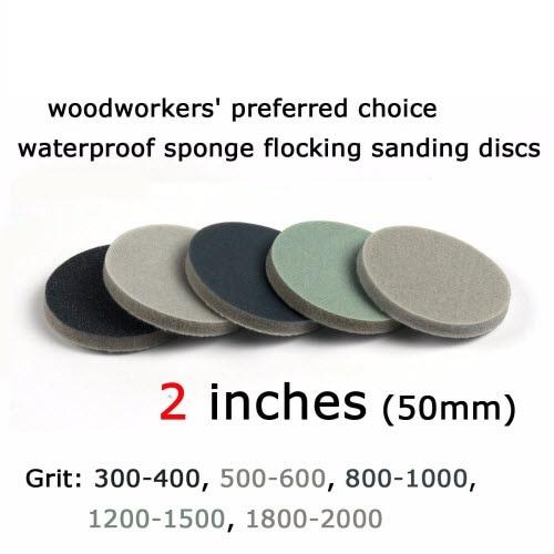 Foto Produk Amplas Sponge Bulat Mini Grinder Dremel Disc Pad 2" Velcro Disc dari donicova