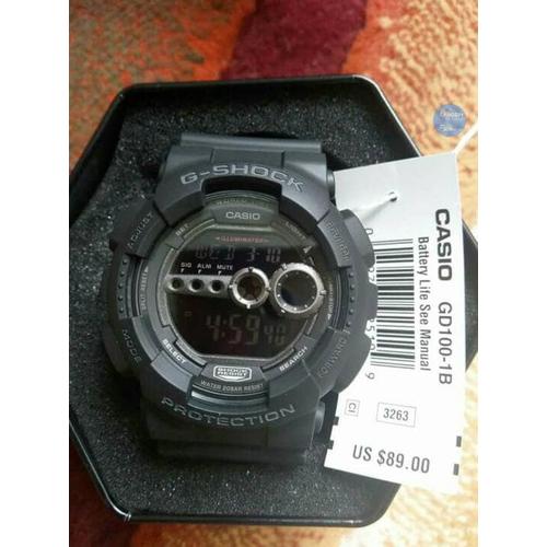Jual Casio G Shock GD100-1B - Kab. Bogor - Qq Watches | Tokopedia