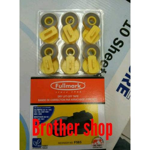Jual Corection tape mesin tik Brother GX 6750 8250 Jakarta Barat