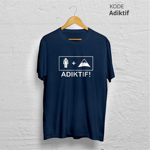 Foto Produk KAOS PENDAKI ADIKTIF dari adventurecloth