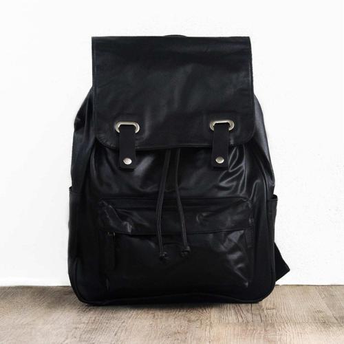 waxed backpack