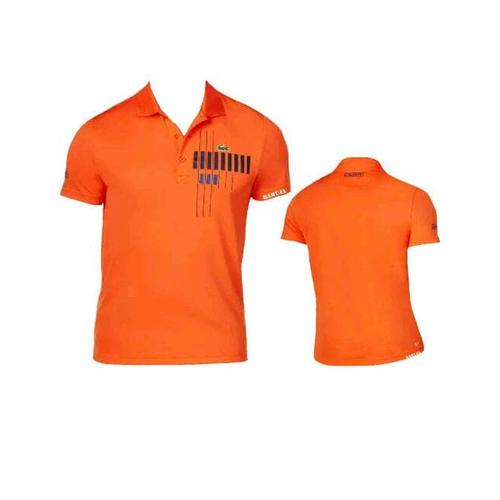 Polo Shirt Lacoste Sport Orange Colour 