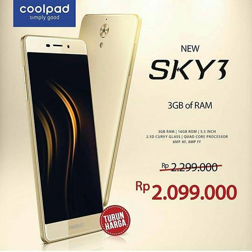 Foto Produk Coolpad Sky 3 3/16 dari k-oneshop