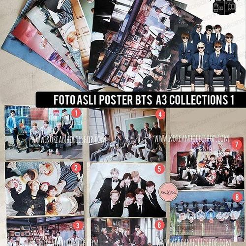 Foto Produk Poster BTS dari Koreanholicshop