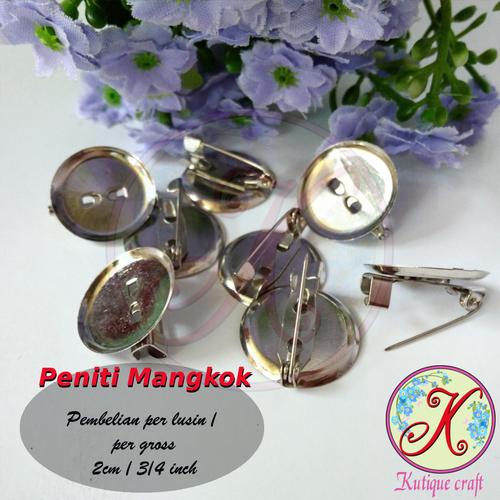Foto Produk Peniti Mangkok 2cm Grosir dari Kutique Craft