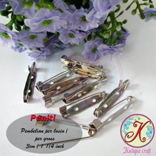 Foto Produk Peniti Bros 3 cm Grosir dari Kutique Craft