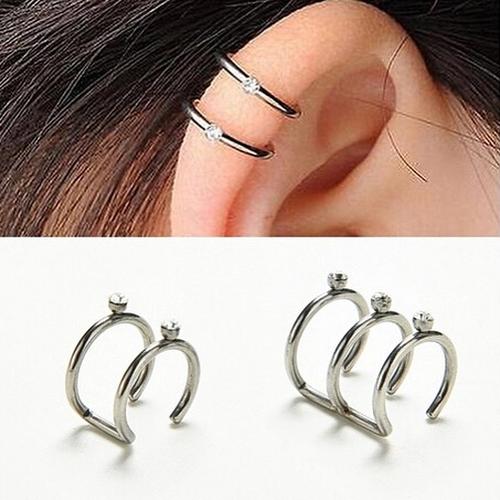 Foto Produk Ear clip hoop diamond | aksesoris import murah dari Sunset Acc Collection
