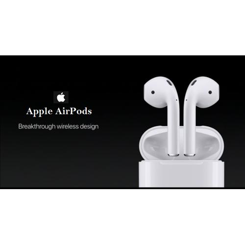 Jual ORIGINAL Headset Bluetooth | Apple Airpod / Airpods For IPhone 7 -  Jakarta Pusat - Original 1 | Tokopedia