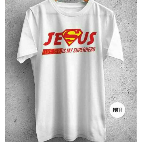 Jual KAOS/BAJU/T SHIRT NASRANI JESUS IS 