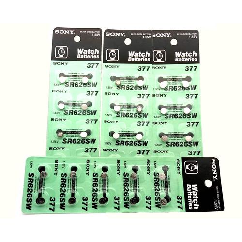 Foto Produk Batre Jam Tangan Sony SR626SW 377 Batrai Baterai Batray dari BukaTokoMurah