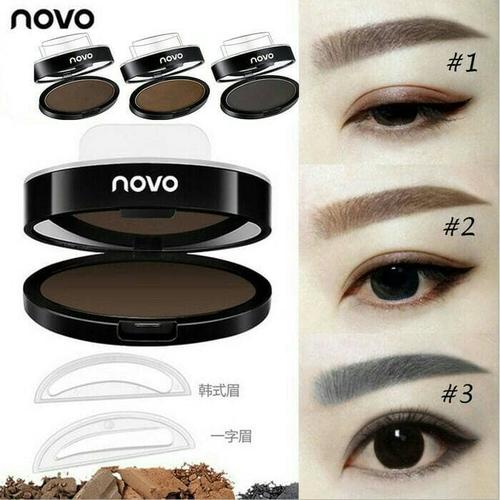 Foto Produk NOVO EYEBROW STAMP/STAMPING ALIS/ CETAKAN ALIS - 03 Grey dari LianaFashion