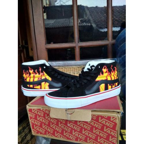 vans high top thrasher