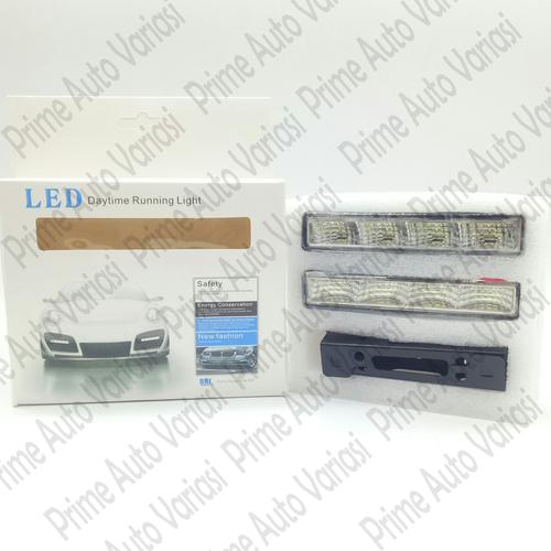 Foto Produk DRL Bemper Universal New Model / LED DRL 4 LUX Model Yaris!!! dari Prime Auto Variasi