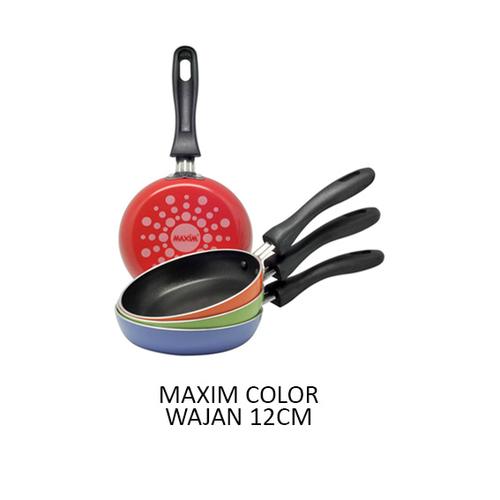 Foto Produk Maxim Colors Wajan Teflon Anti Lengket 12cm Frypan Mini dari Maxim Official Store