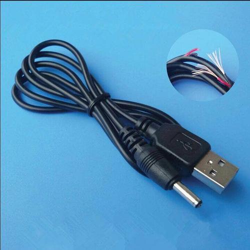 Foto Produk ADAPTOR CHARGER USB MALE TO JACK DC 3.5VOLT 5MM 5 MM dari Arfa Arduino Robot
