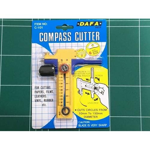 Jual Compass Cutter / Circle Cutter / Pisau Pemotong Lingkaran DAFA C 101 Jakarta Barat