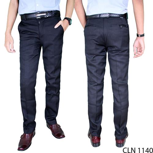 Foto Produk Celana Kantor Pria Formal Panjang Slimfit Katun Hitam CLN 1140 - 29 dari Gudang Fashion