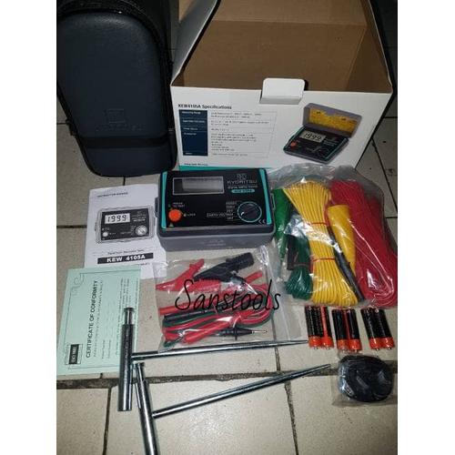 Gambar KYORITSU 4105A DIGITAL EARTH TESTER GROUNDING TESTER ASLI 100% NEW STY dari Sanstools undefined Tokopedia