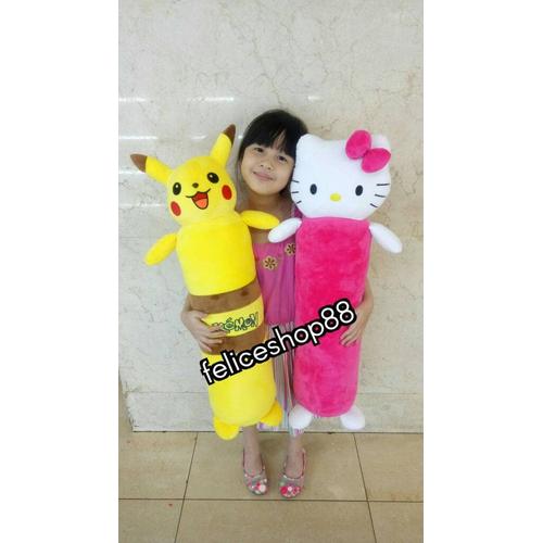 Foto Produk guling boneka pokemon atau hello kitty dari feliceshop88