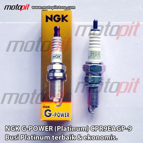 Foto Produk NGK G Power Platinum CPR9EAGP-9 Busi Beat Scoopy Vario FI dari Motopit